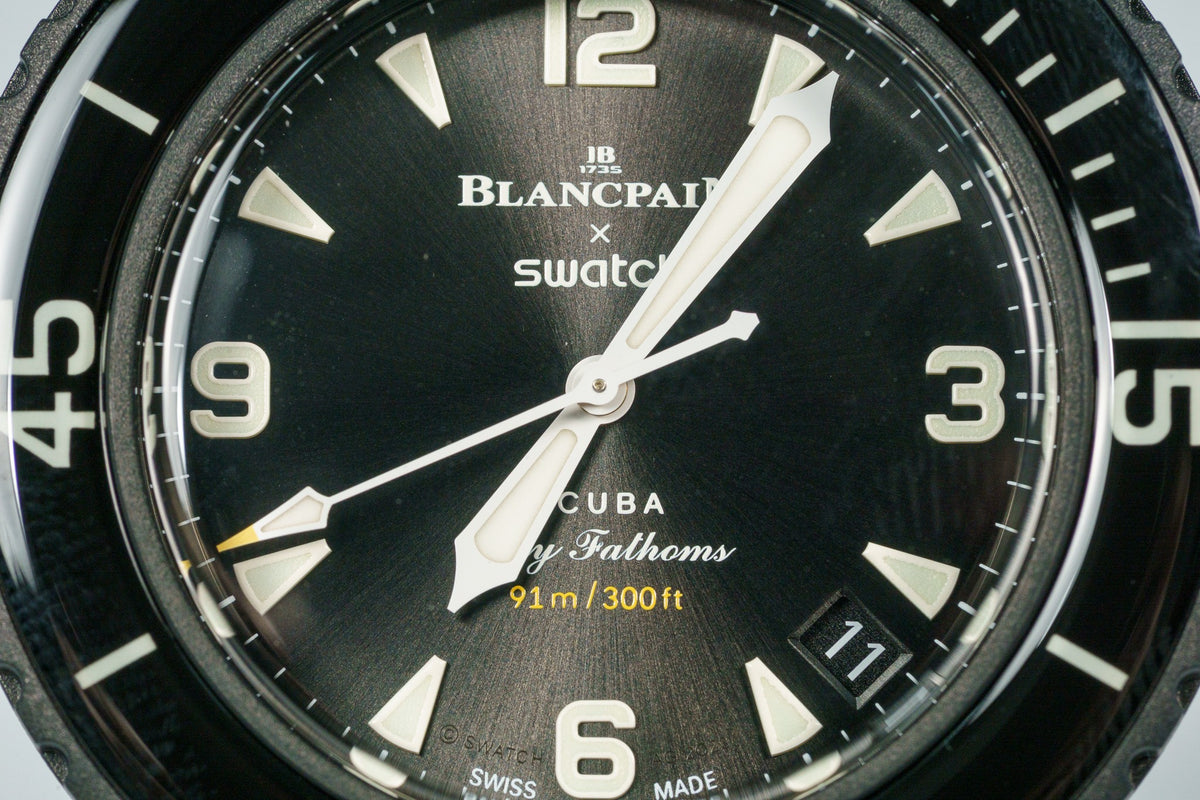Blancpain x Swatch Scuba Fifty Fathoms Ocean of Storms