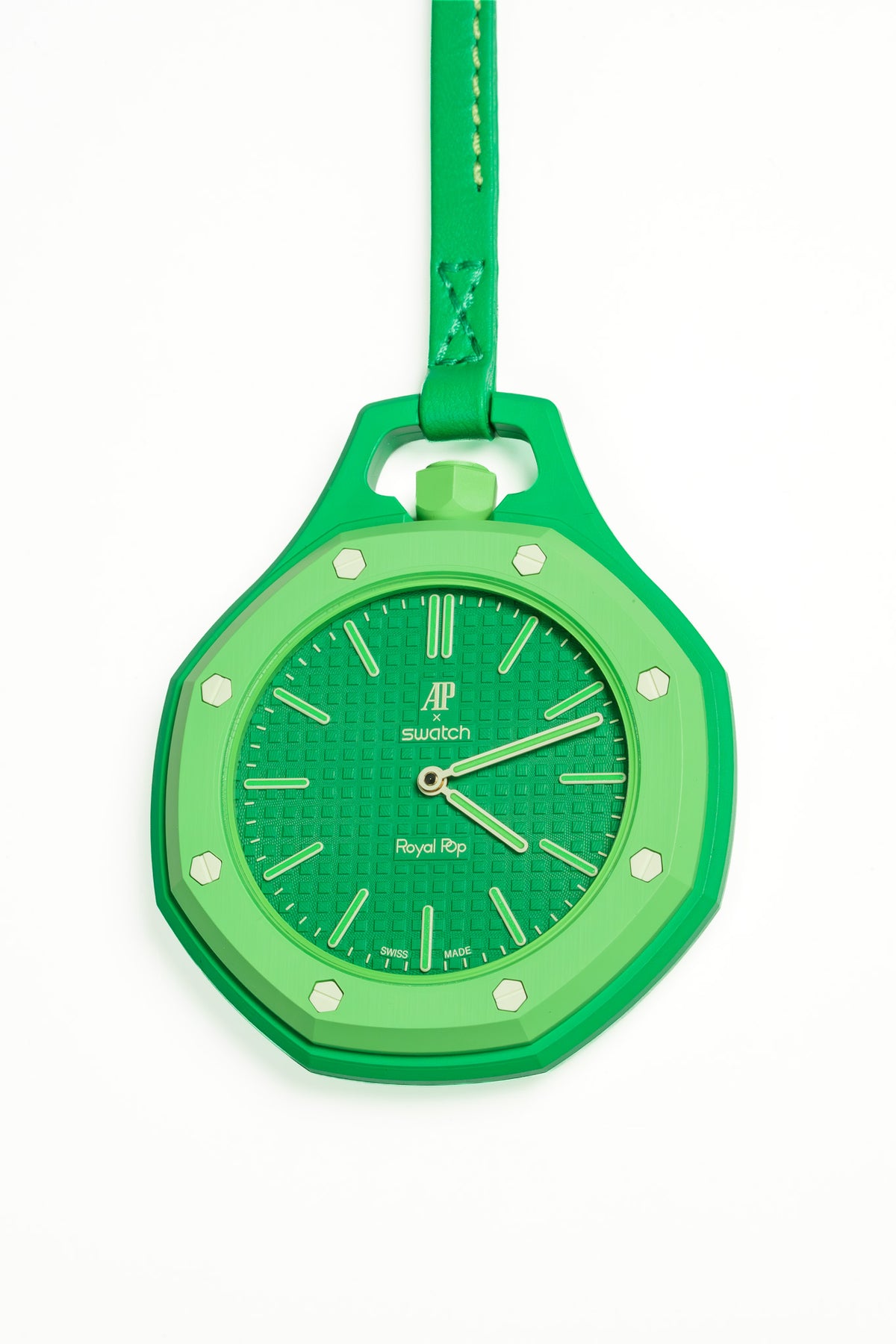 Swatch x Audemars Piguet Royal Pop Lépine ‘Green Eight’ — photo 1