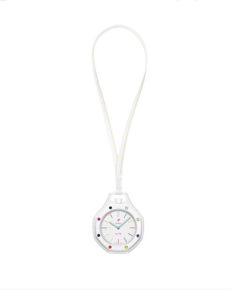 Swatch x Audemars Piguet Royal Pop Lépine ‘Huit Blanc’