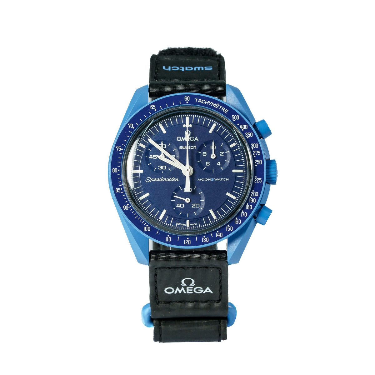 Swatch x Omega Bioceramic Moonswatch Mission to Neptune