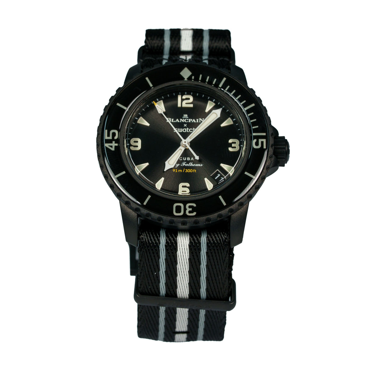 Blancpain x Swatch Scuba Fifty Fathoms Ocean of Storms
