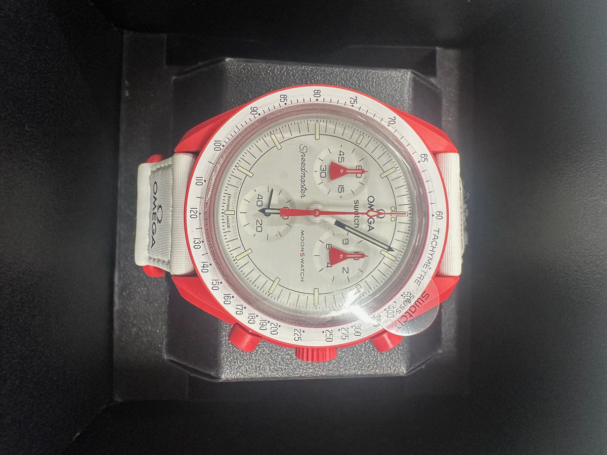 Swatch x Omega Bioceramic Moonswatch Mission to Mars